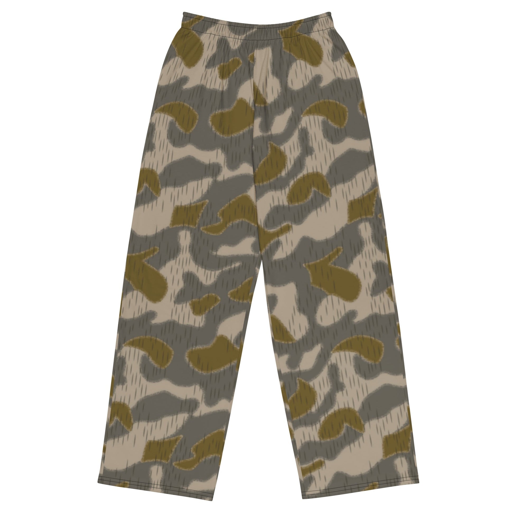 Austrian Zeltbahn Sumpfmuster Marsh CAMO unisex wide-leg pants - 2XS - Wide-leg Pants