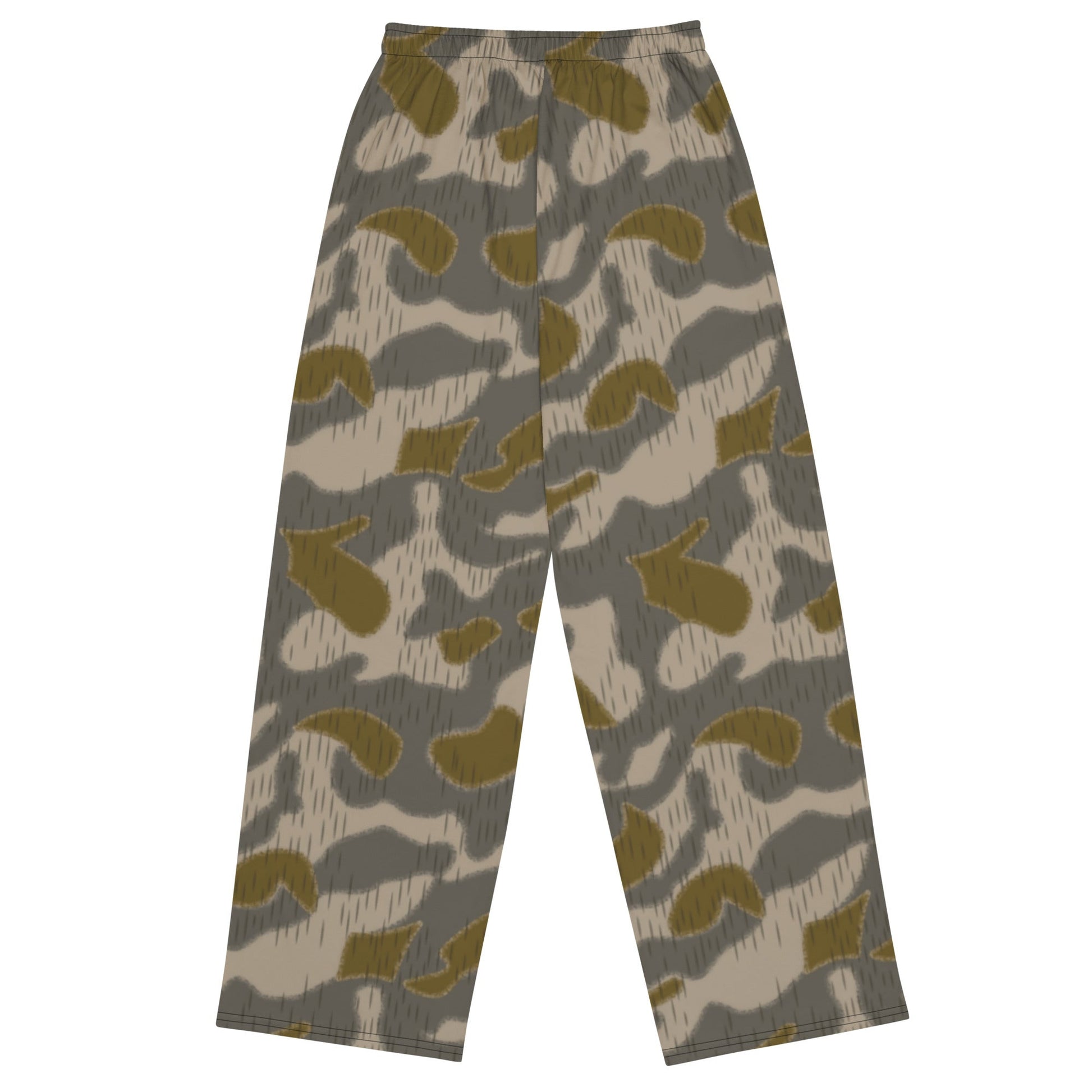 Austrian Zeltbahn Sumpfmuster Marsh CAMO unisex wide-leg pants - Wide-leg Pants