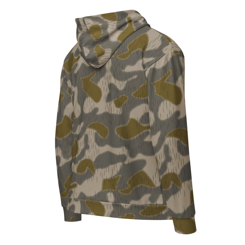 Sumpfmuster Zeltbahn Marsh CAMO Unisex Zip Hoodie