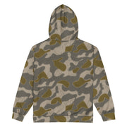 Sumpfmuster Zeltbahn Marsh CAMO Unisex Zip Hoodie
