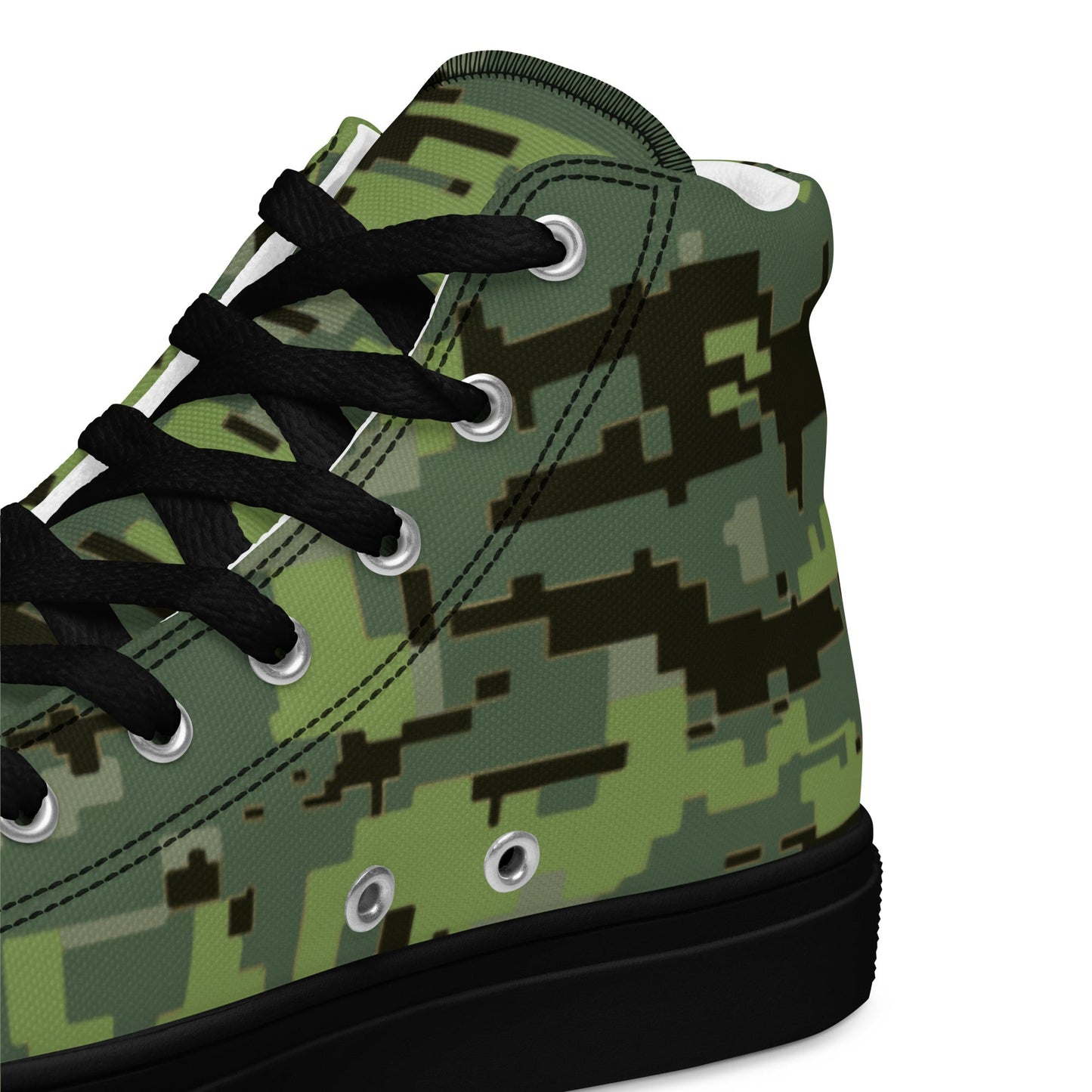 Avatar Resources Development Administration (RDA) Movie CAMO Mens high top canvas shoes - High Top Canvas Shoes