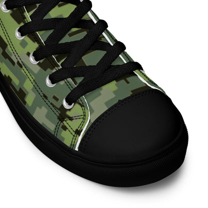 Avatar Resources Development Administration (RDA) Movie CAMO Mens high top canvas shoes - High Top Canvas Shoes