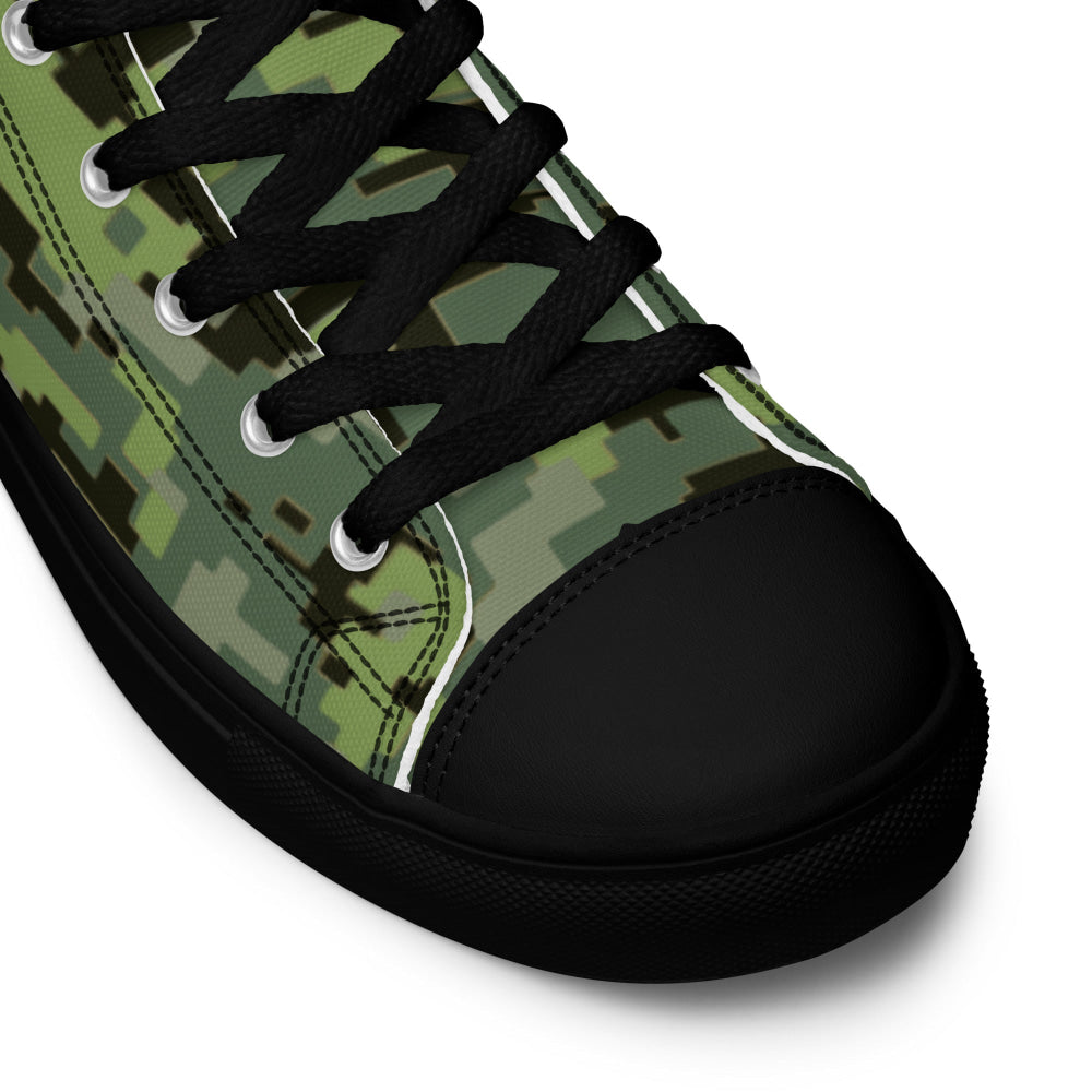 Avatar Resources Development Administration (RDA) Movie CAMO Men’s high top canvas shoes - Mens High Top Canvas Shoes