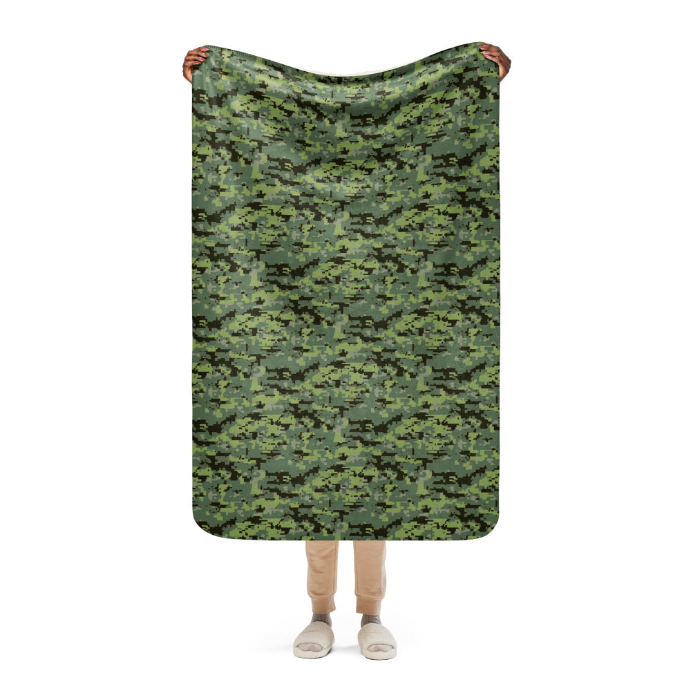 Avatar Resources Development Administration (RDA) Movie CAMO Sherpa blanket - 37″×57″ - Blanket