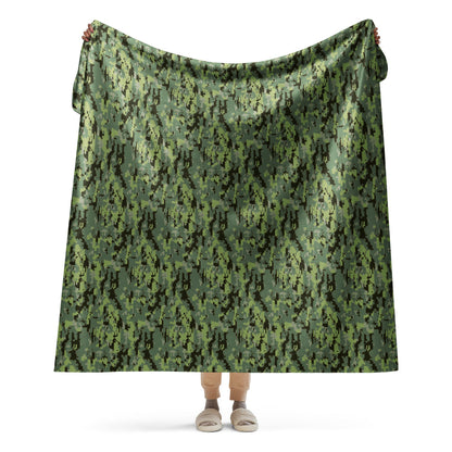 Avatar Resources Development Administration (RDA) Movie CAMO Sherpa blanket - 60″×80″ - Blanket