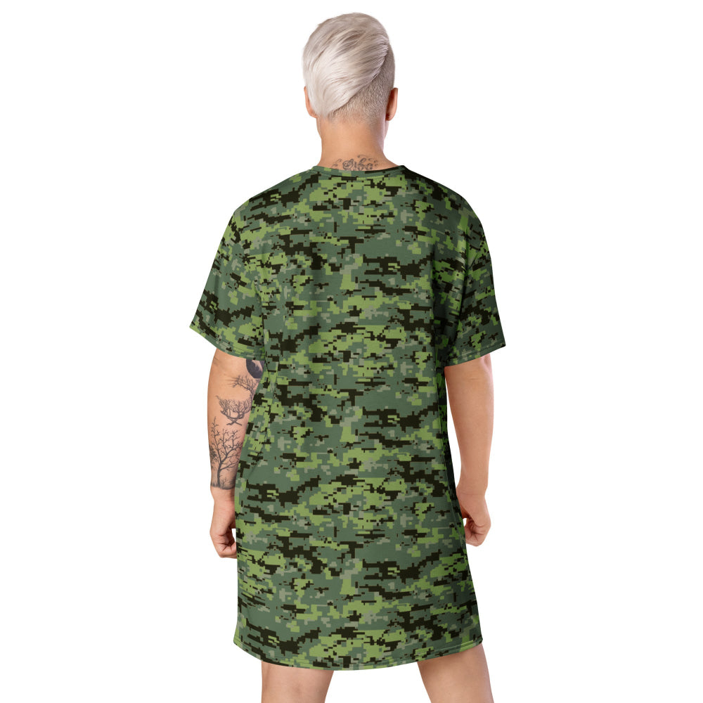 Avatar Resources Development Administration (RDA) Movie CAMO T-shirt dress - Womens T-Shirt Dress