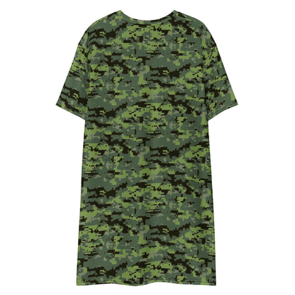 Avatar Resources Development Administration (RDA) Movie CAMO T-shirt dress - Womens T-Shirt Dress