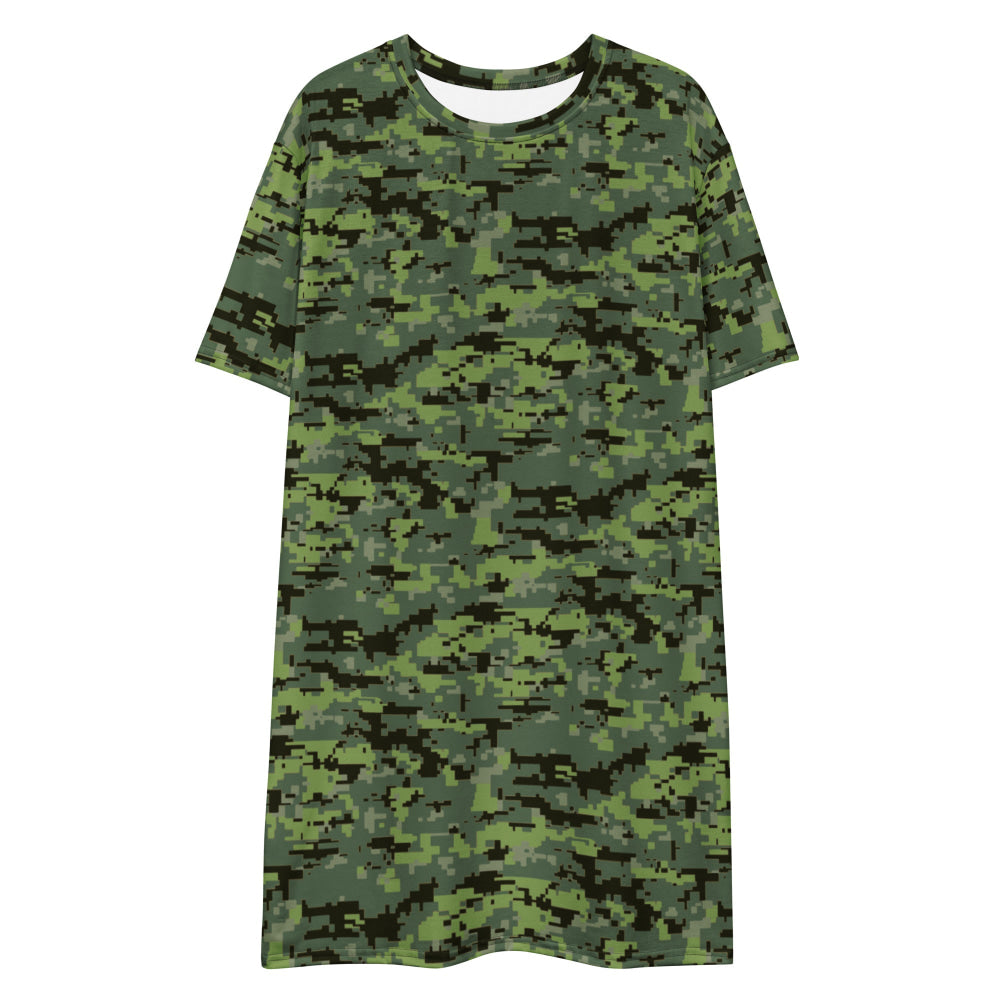 Avatar Resources Development Administration (RDA) Movie CAMO T-shirt dress - Womens T-Shirt Dress