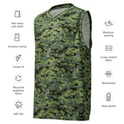Frontier Resource Security CAMO Unisex Basketball Jersey