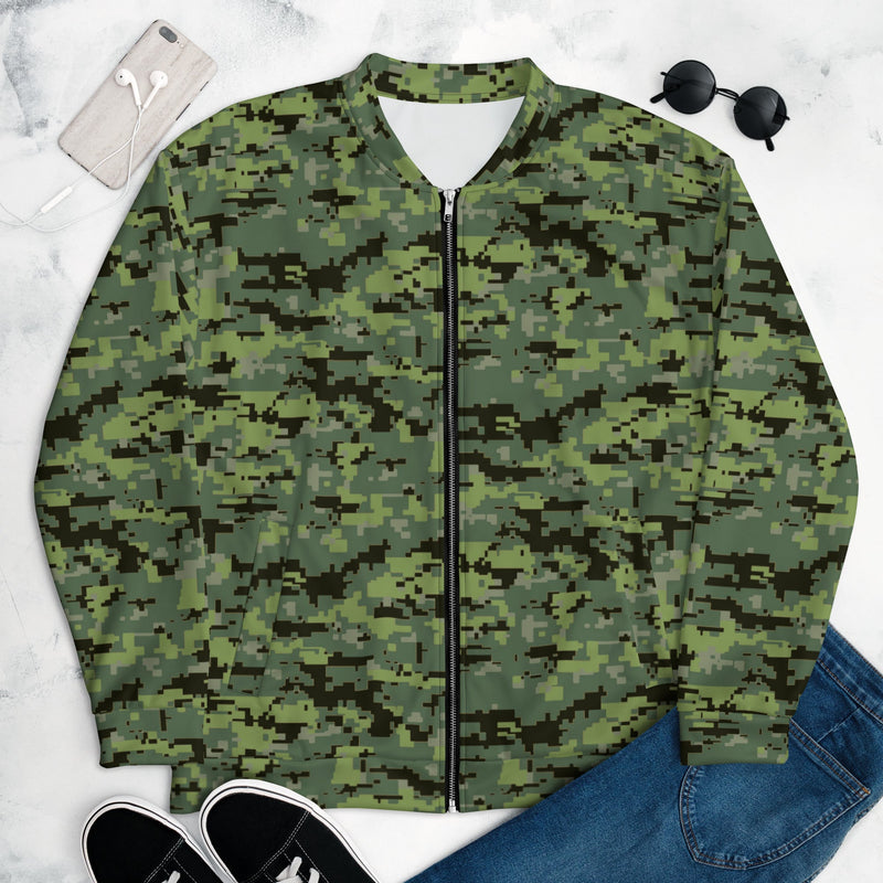 Frontier Resource Security CAMO Unisex Bomber Jacket - XS