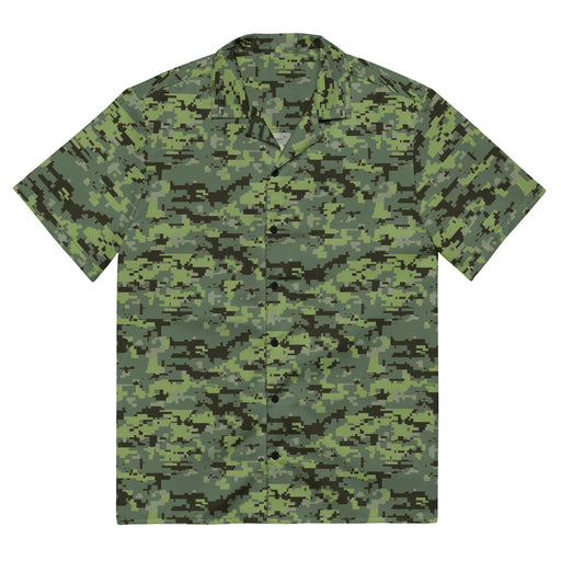 Frontier Resource Security CAMO Unisex Short-Sleeve Button Shirt - 2XS - Button-Up