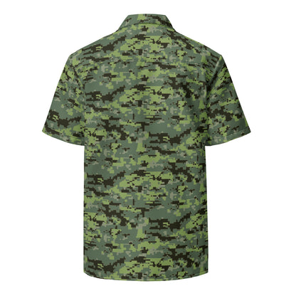 Avatar Resources Development Administration (RDA) Movie CAMO Unisex button shirt - Button Shirt