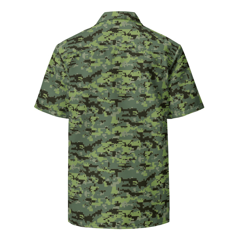 Frontier Resource Security CAMO Unisex Short-Sleeve Button Shirt - Button-Up