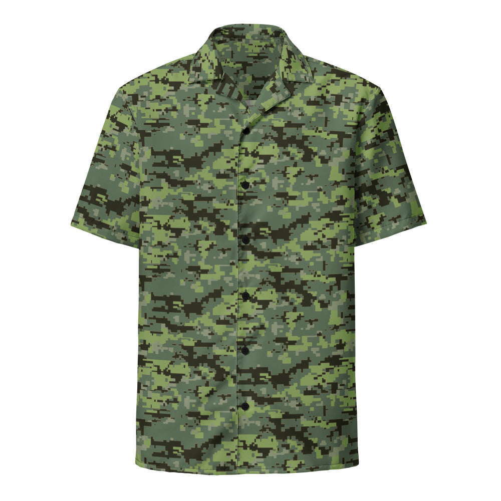 Avatar Resources Development Administration (RDA) Movie CAMO Unisex button shirt - Button Shirt