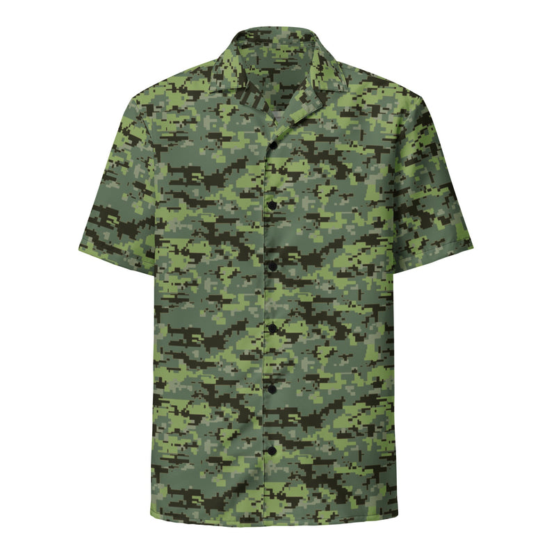 Frontier Resource Security CAMO Unisex Short-Sleeve Button Shirt - Button-Up