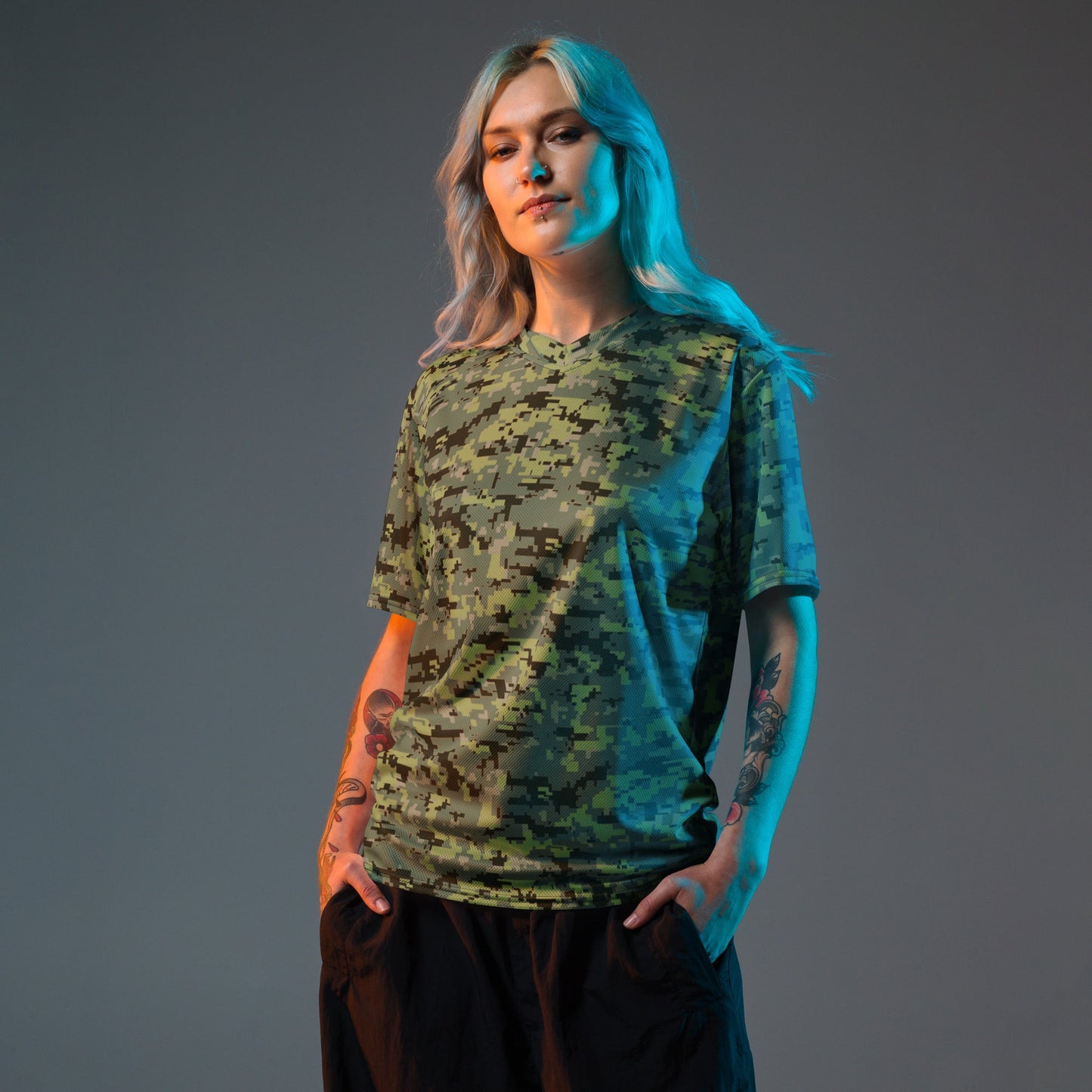 Avatar Resources Development Administration (RDA) Movie CAMO unisex sports jersey - Sports Jerseys