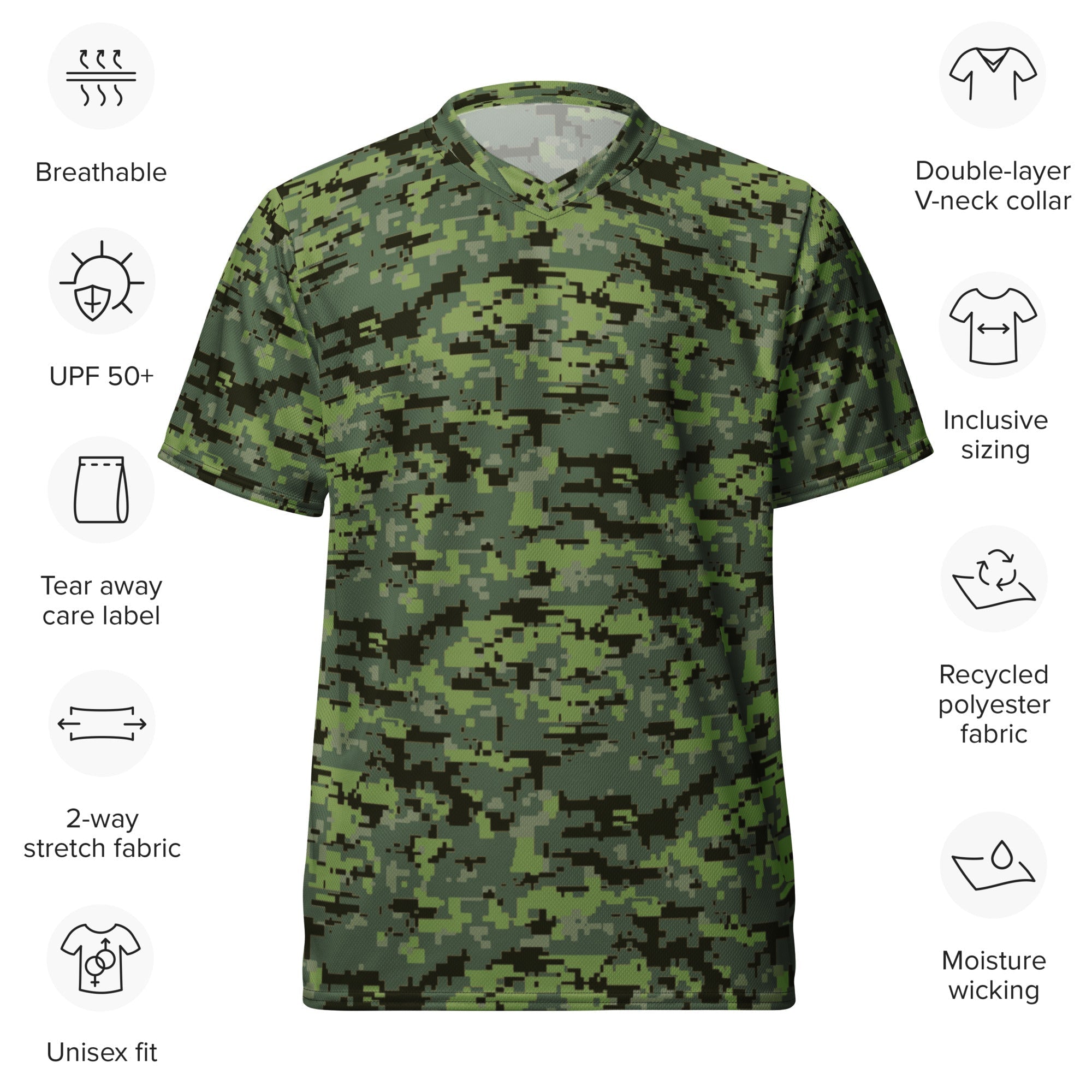 CAMO HQ - Frontier Resource Security CAMO Unisex Sports Jersey