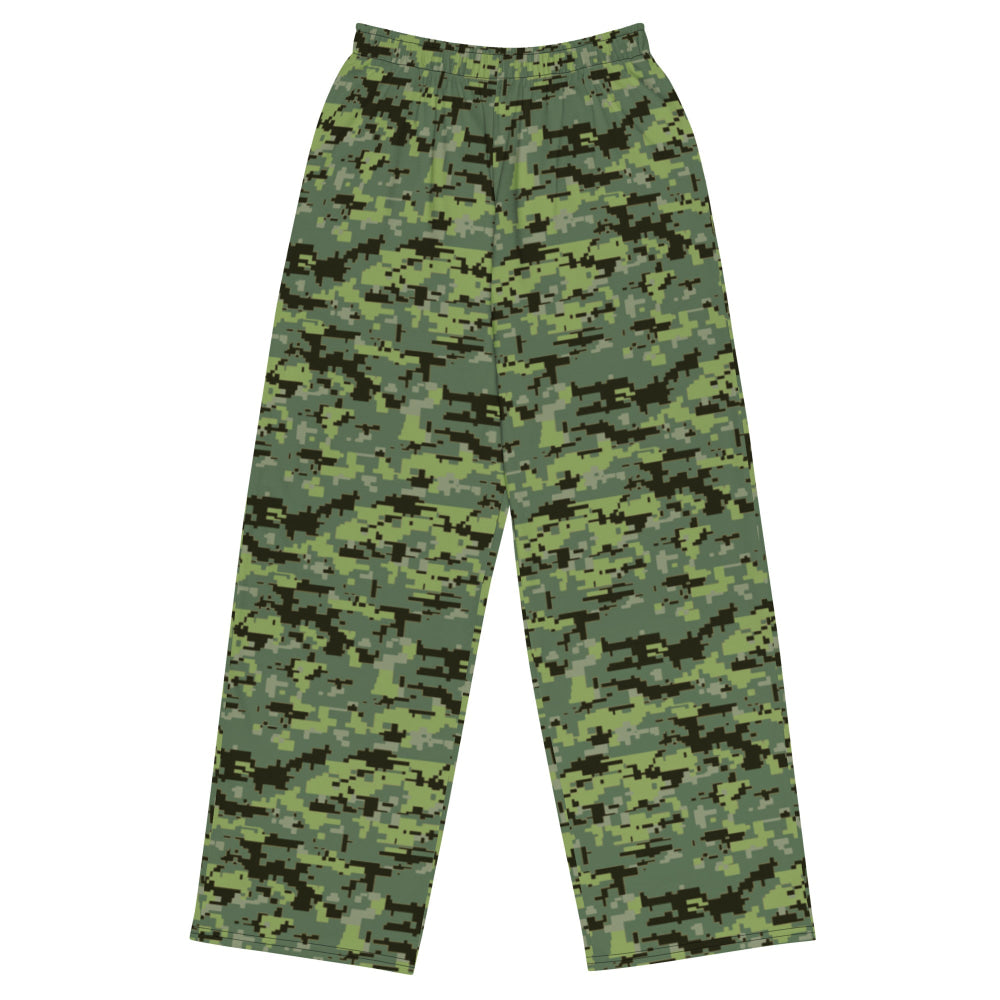 Avatar Resources Development Administration (RDA) Movie CAMO unisex wide-leg pants - 2XS - Unisex Wide-Leg Pants