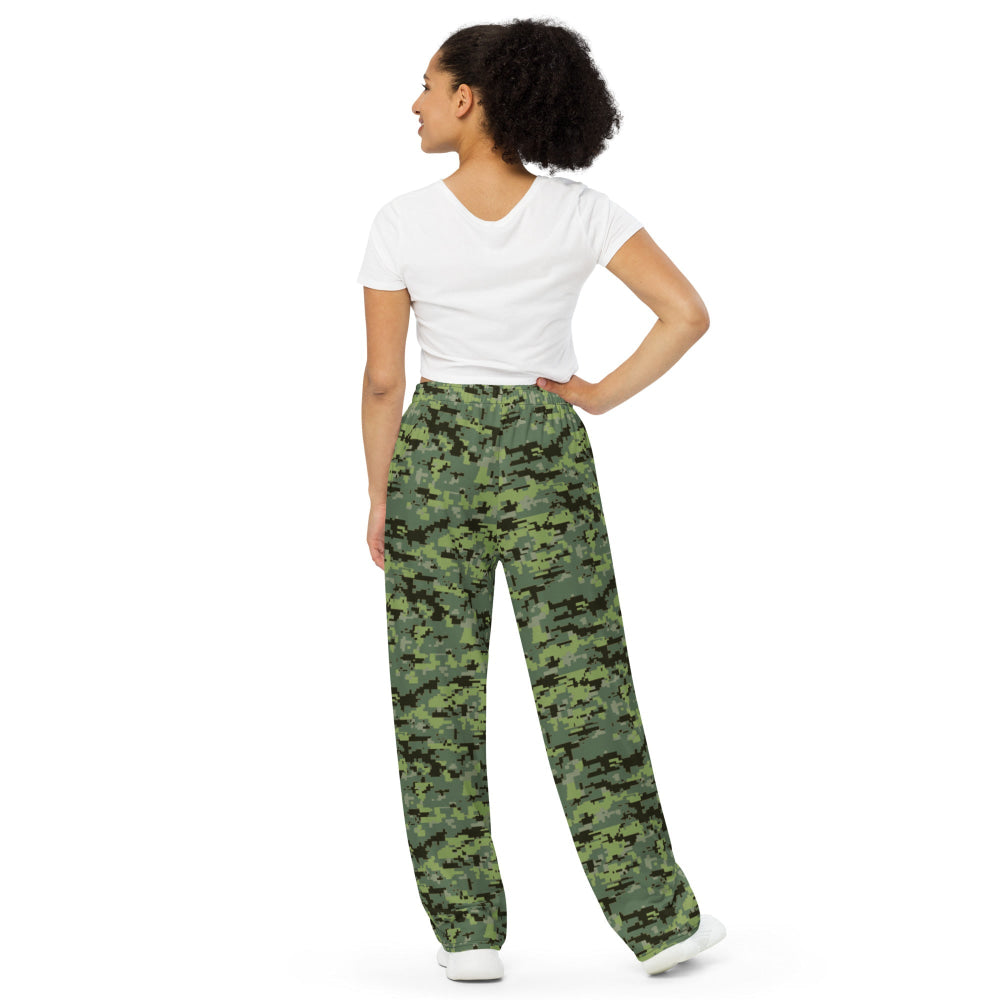 Avatar Resources Development Administration (RDA) Movie CAMO unisex wide-leg pants - Unisex Wide-Leg Pants