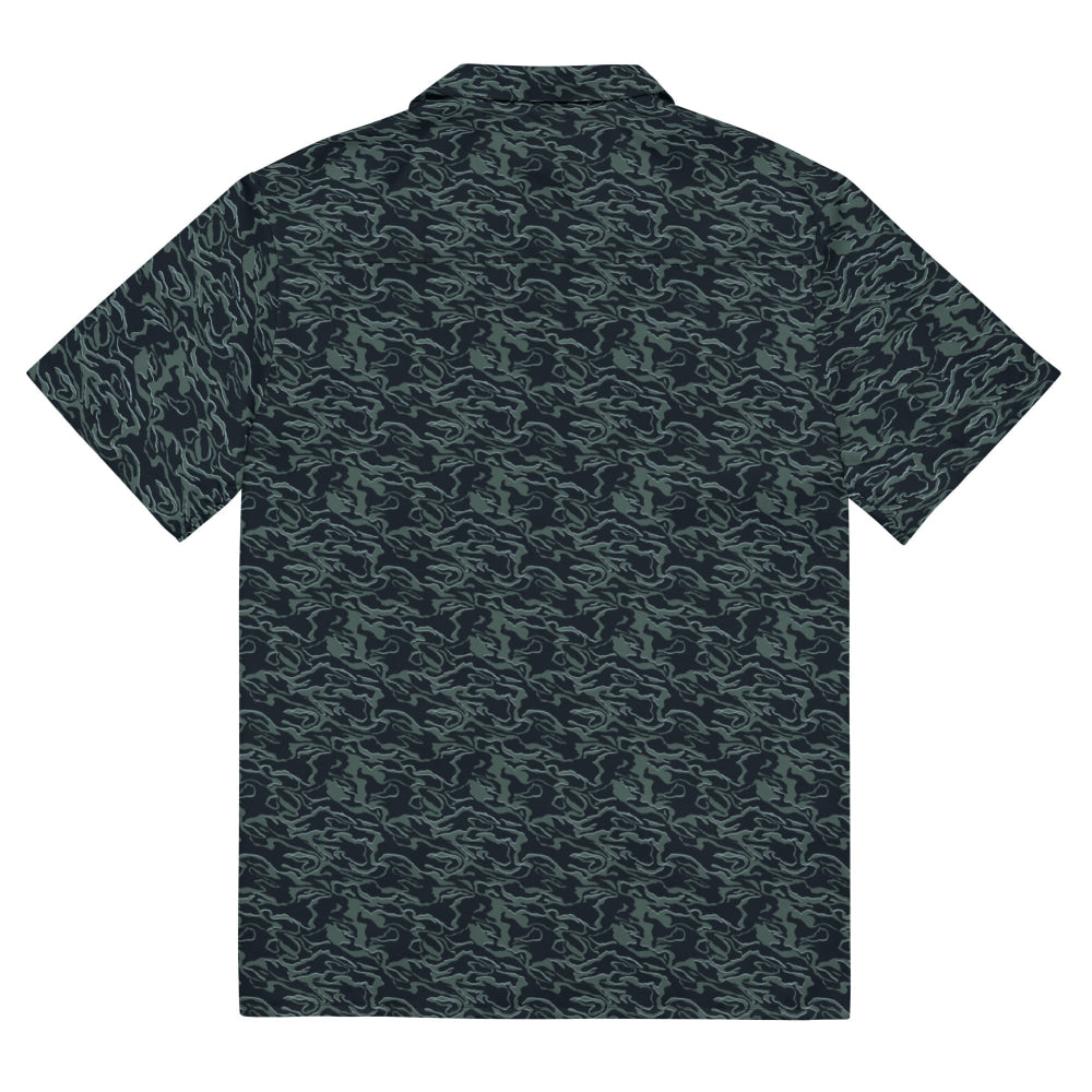 Avatar Way of Water Movie CAMO Unisex button shirt - Button Shirt