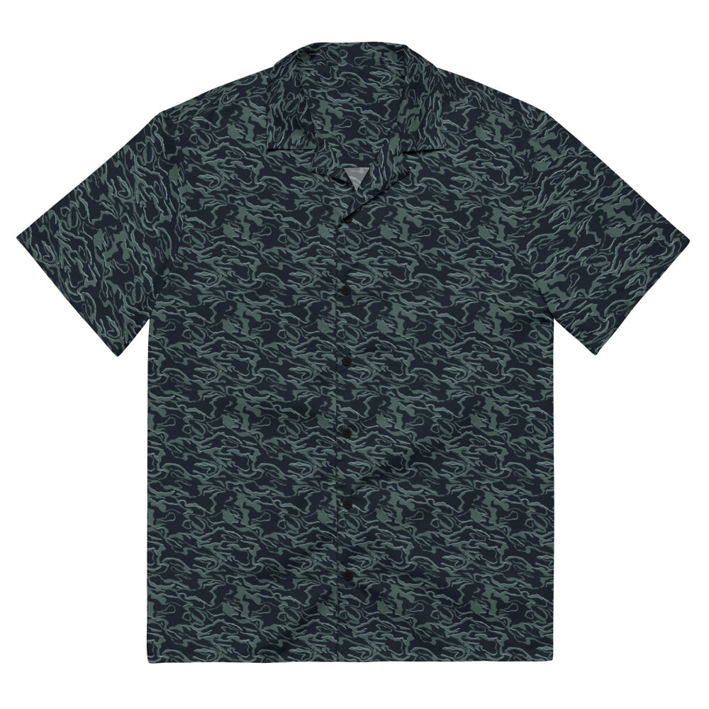 Avatar Way of Water Movie CAMO Unisex button shirt - 2XS - Button Shirt