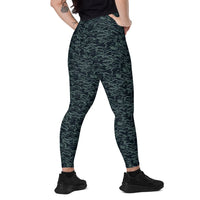 Avatar Way of Water Movie CAMO Women’s Leggings with pockets - 2XS Womens