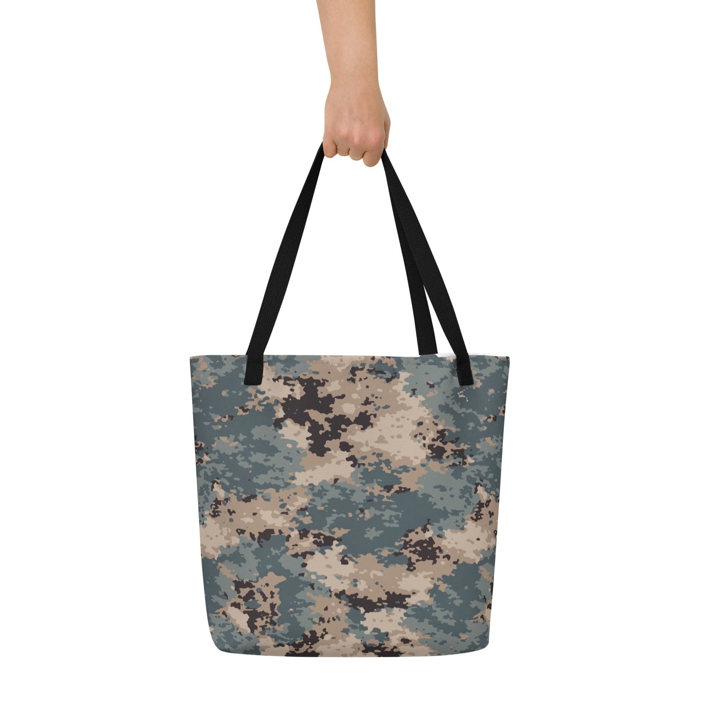 Azerbaijan M2024 CAMO Large Tote Bag