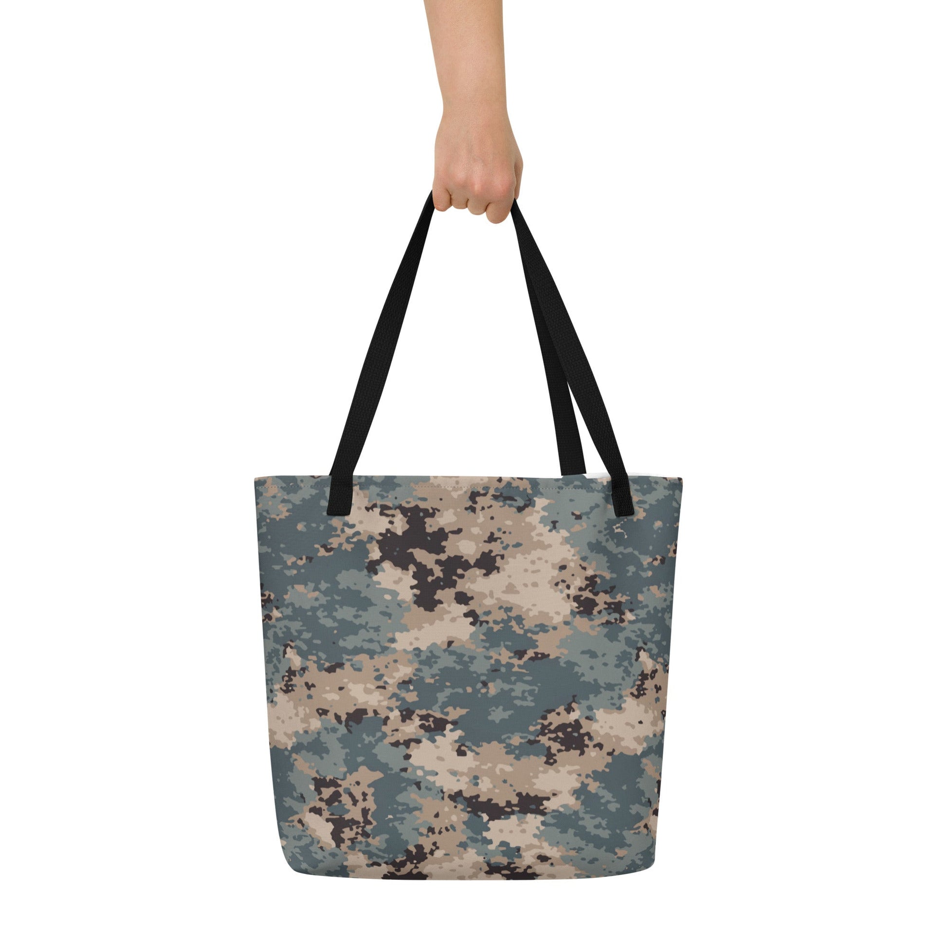 Azerbaijan M2024 CAMO Large Tote Bag