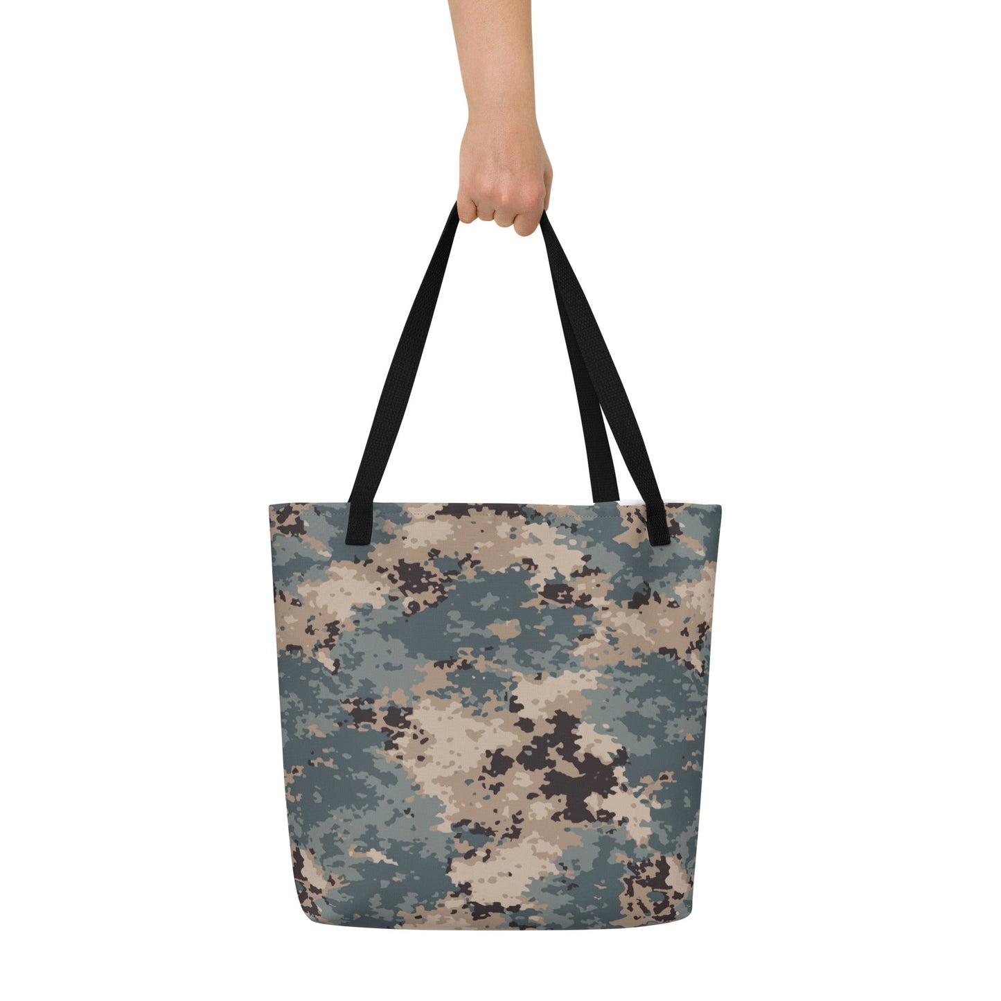Azerbaijan M2024 CAMO Large Tote Bag