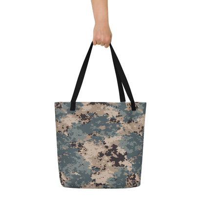 Azerbaijan M2024 CAMO Large Tote Bag