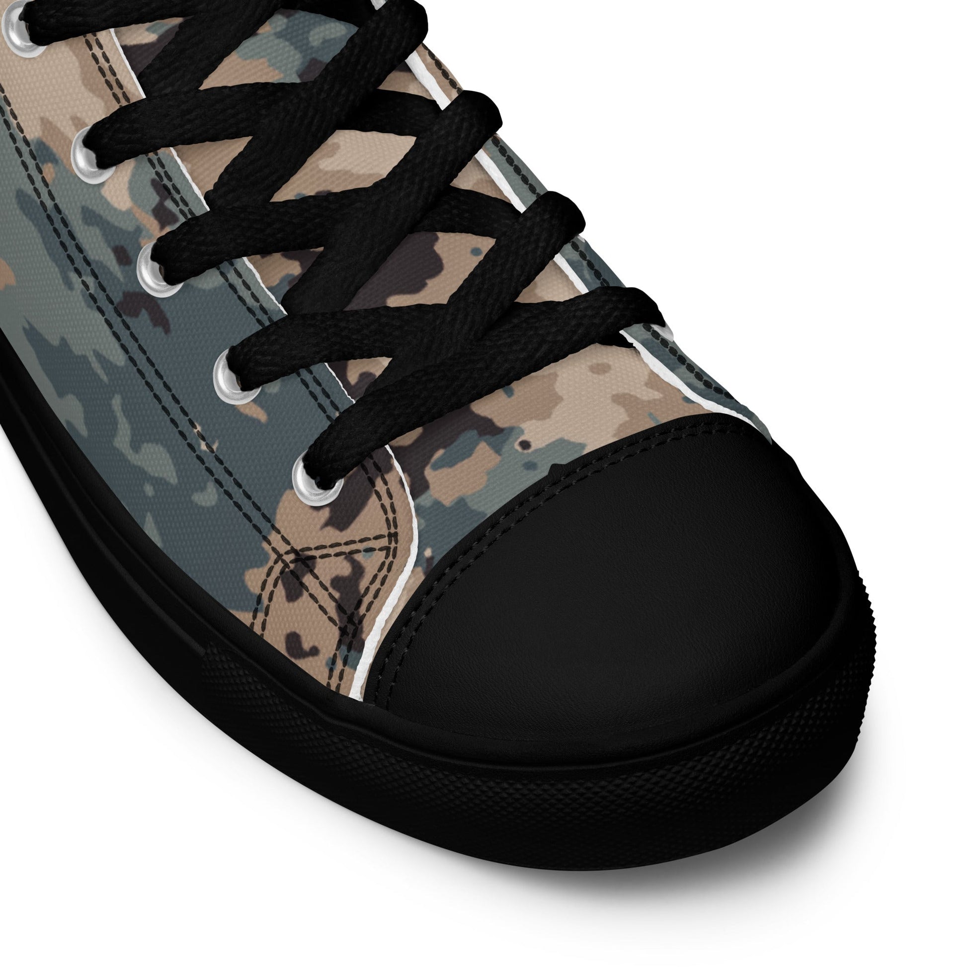 Azerbaijan M2024 CAMO Mens High-Top Canvas Shoes
