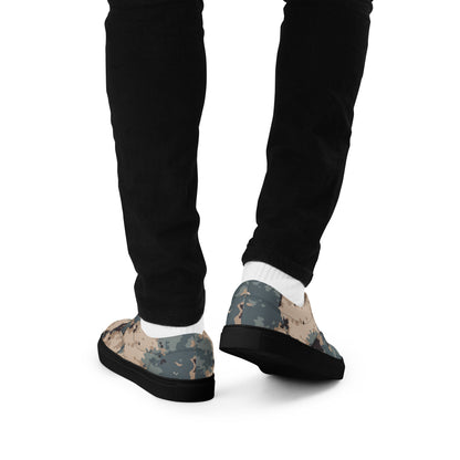 Azerbaijan M2024 CAMO Mens Lace-Up Canvas Shoes - Lace-up