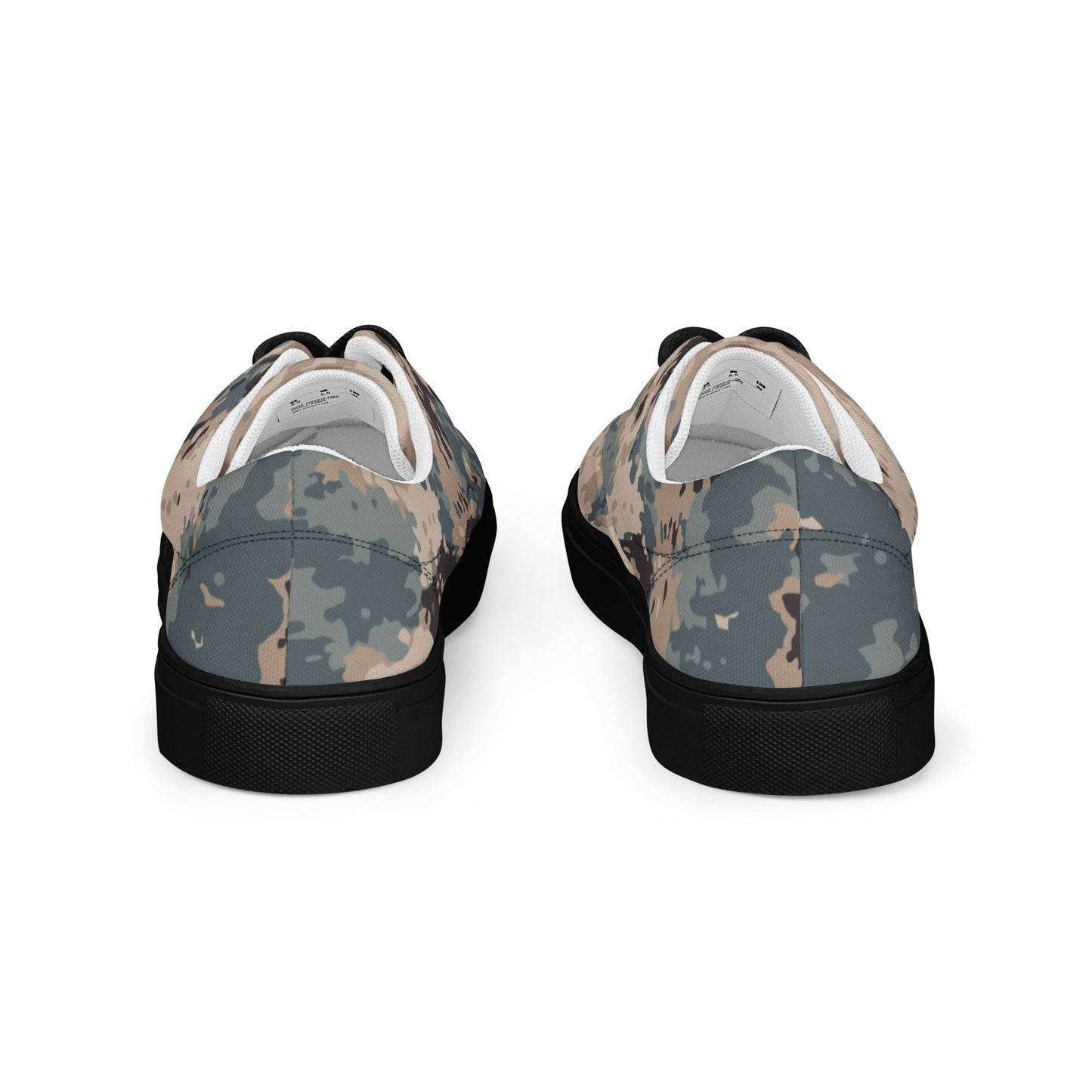 Azerbaijan M2024 CAMO Mens Lace-Up Canvas Shoes - Lace-up