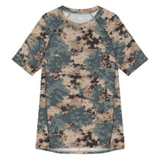 M2024 Caspian CAMO Mens Short-Sleeve Rash Guard - 2XS - SS