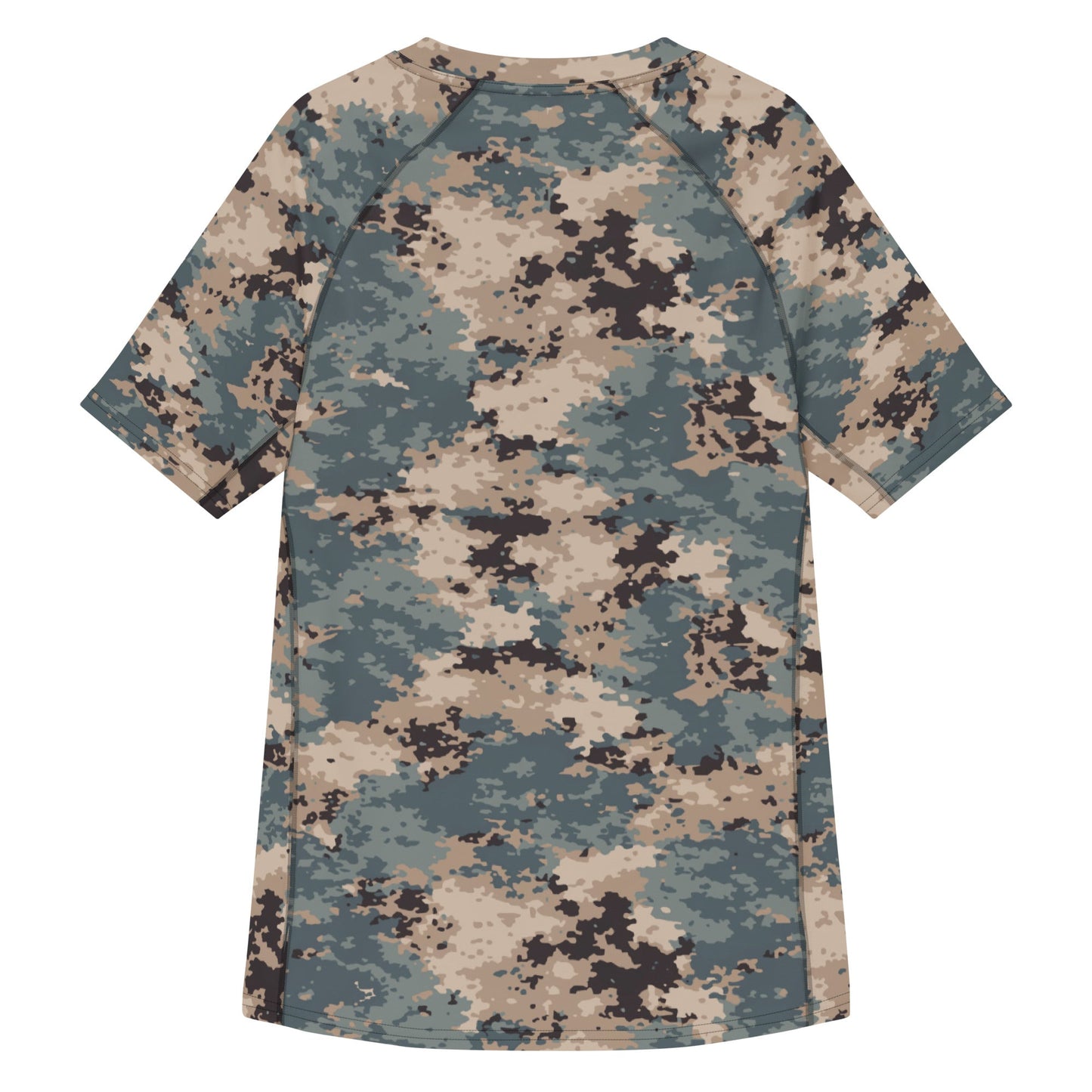 Azerbaijan M2024 CAMO Mens Short-Sleeve Rash Guard