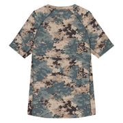 M2024 Caspian CAMO Mens Short-Sleeve Rash Guard - SS