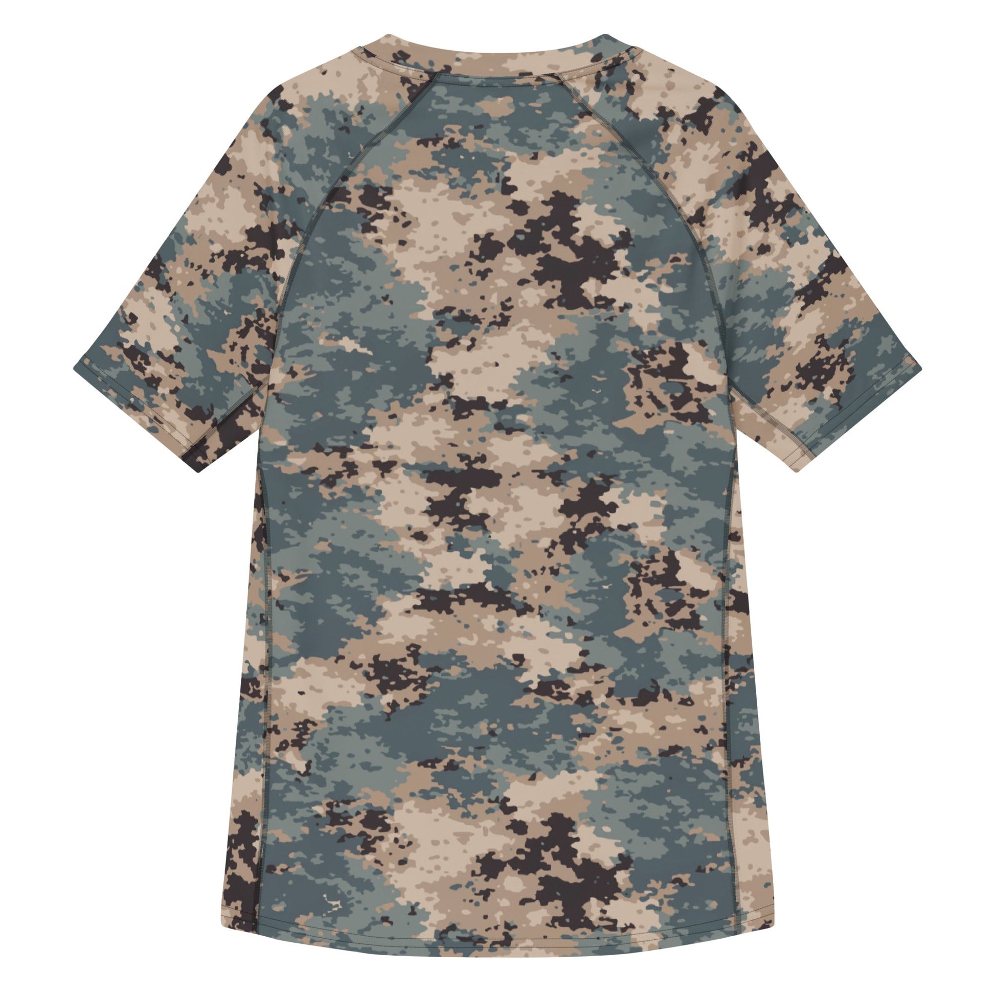 Azerbaijan M2024 CAMO Mens Short-Sleeve Rash Guard