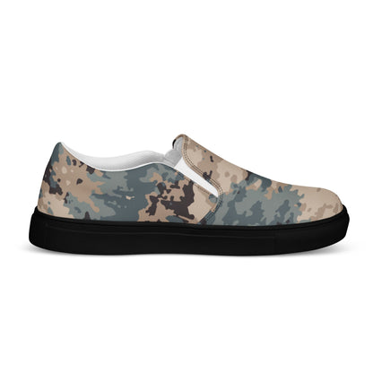Azerbaijan M2024 CAMO Mens Slip-On Canvas Shoes