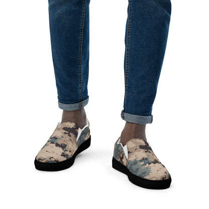 Azerbaijan M2024 CAMO Mens Slip-On Canvas Shoes