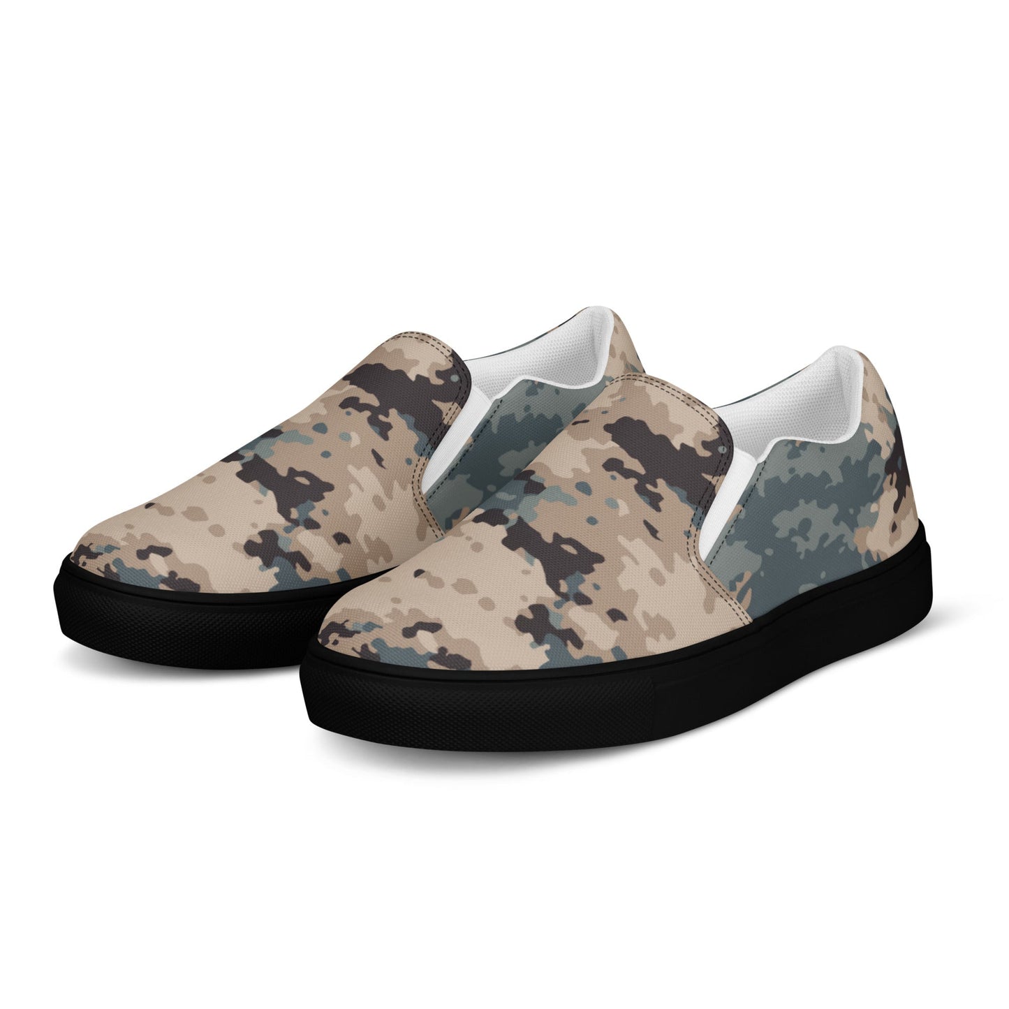 Azerbaijan M2024 CAMO Mens Slip-On Canvas Shoes