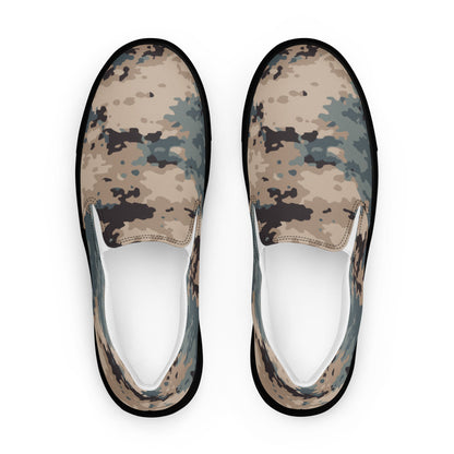 Azerbaijan M2024 CAMO Mens Slip-On Canvas Shoes