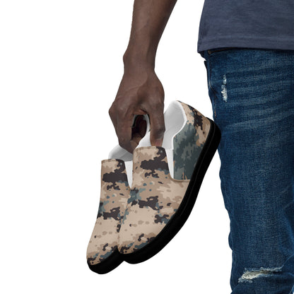Azerbaijan M2024 CAMO Mens Slip-On Canvas Shoes