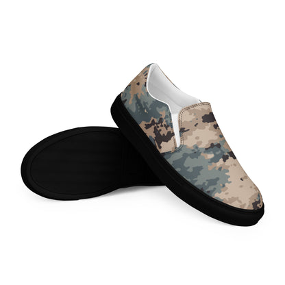 Azerbaijan M2024 CAMO Mens Slip-On Canvas Shoes