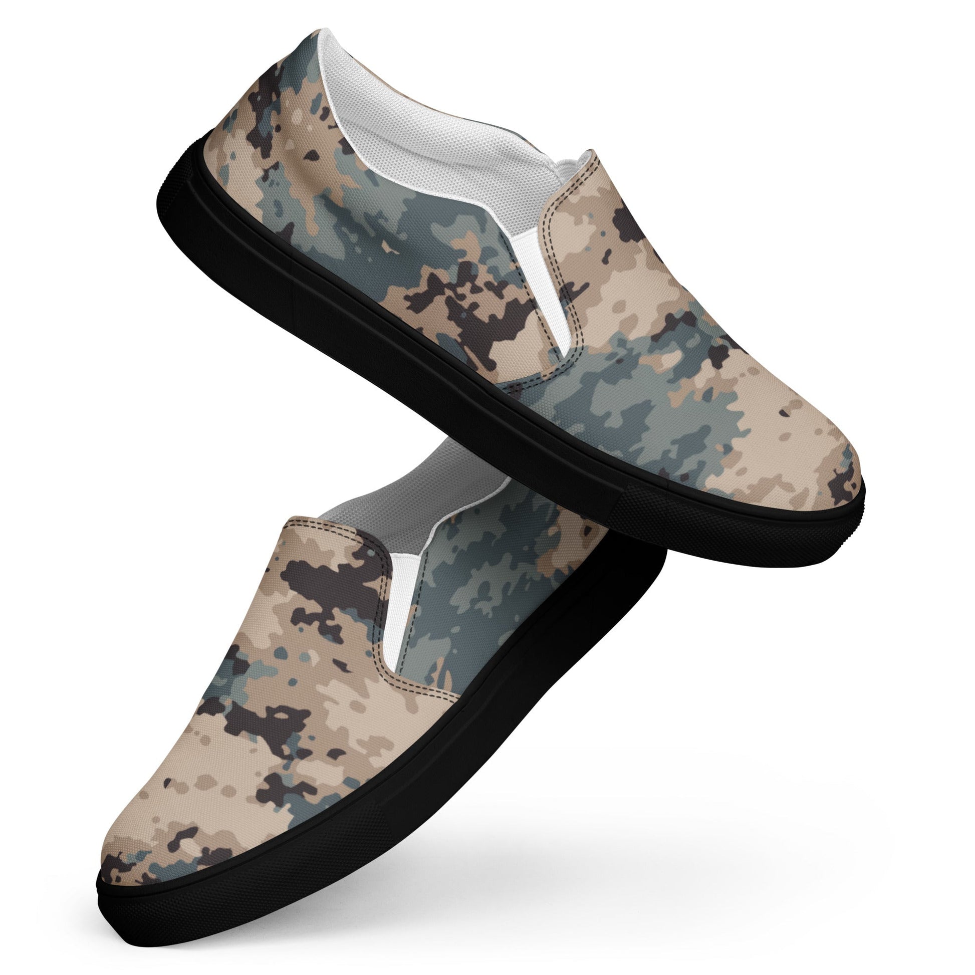 Azerbaijan M2024 CAMO Mens Slip-On Canvas Shoes