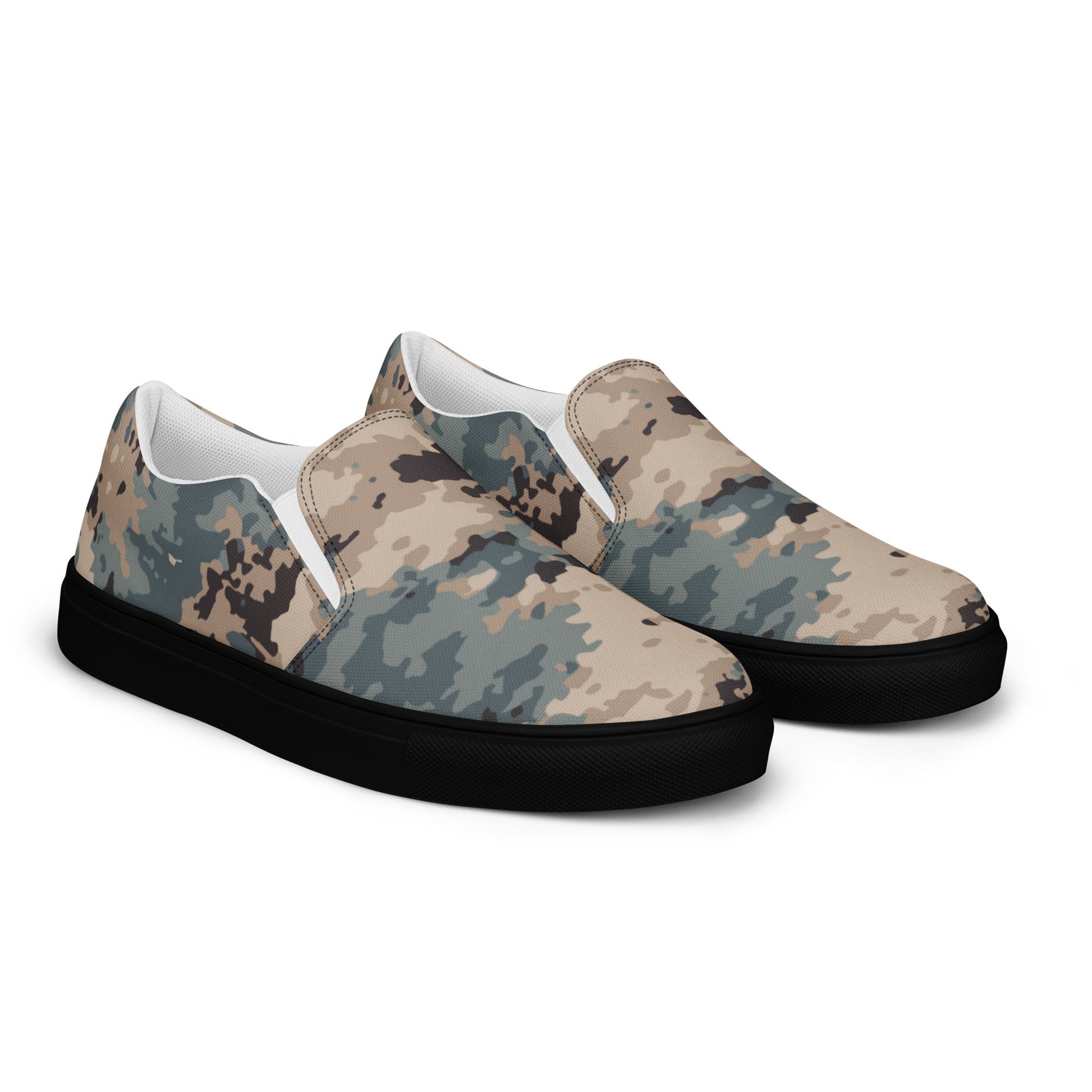 Azerbaijan M2024 CAMO Mens Slip-On Canvas Shoes