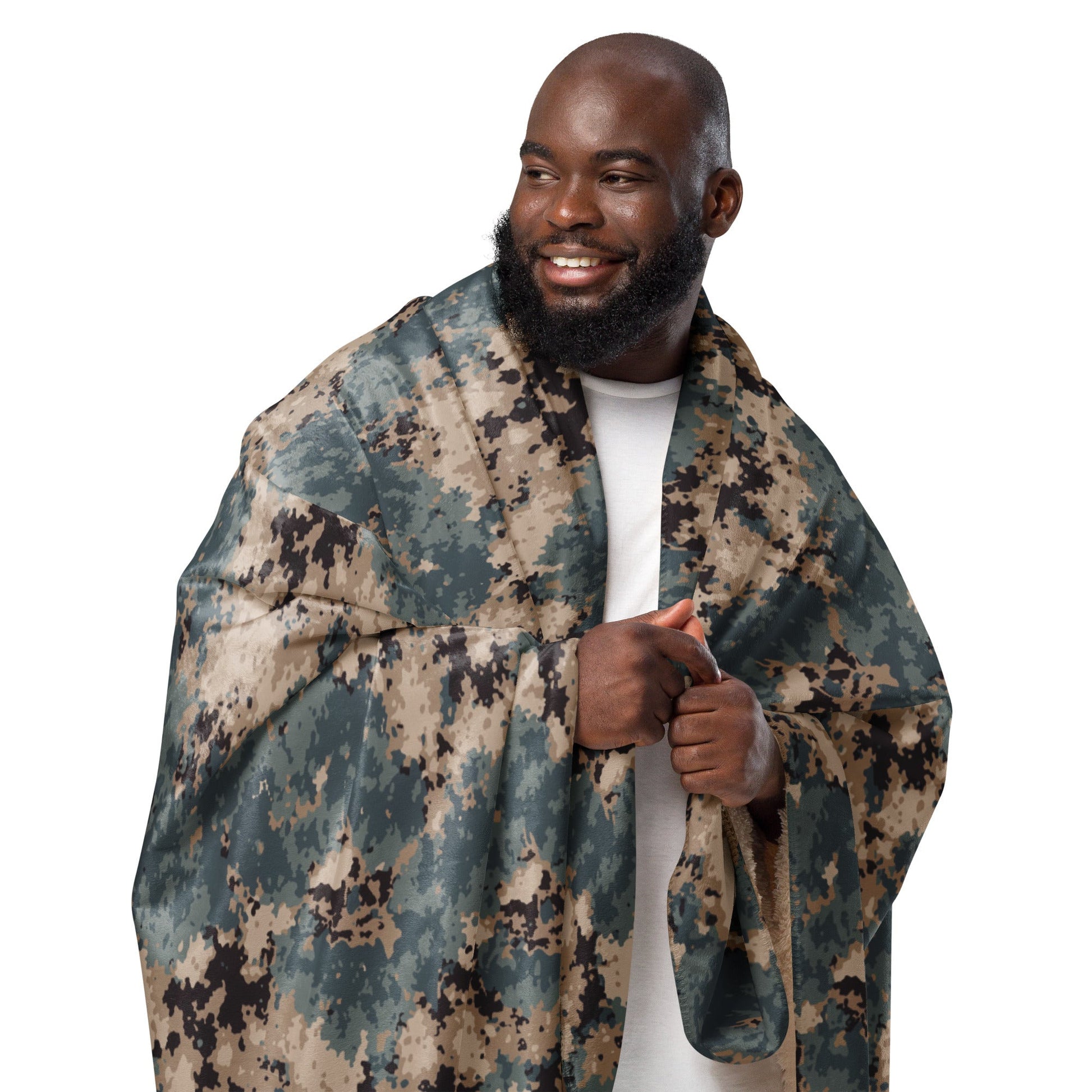 Azerbaijan M2024 CAMO Sherpa Blanket