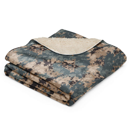 Azerbaijan M2024 CAMO Sherpa Blanket