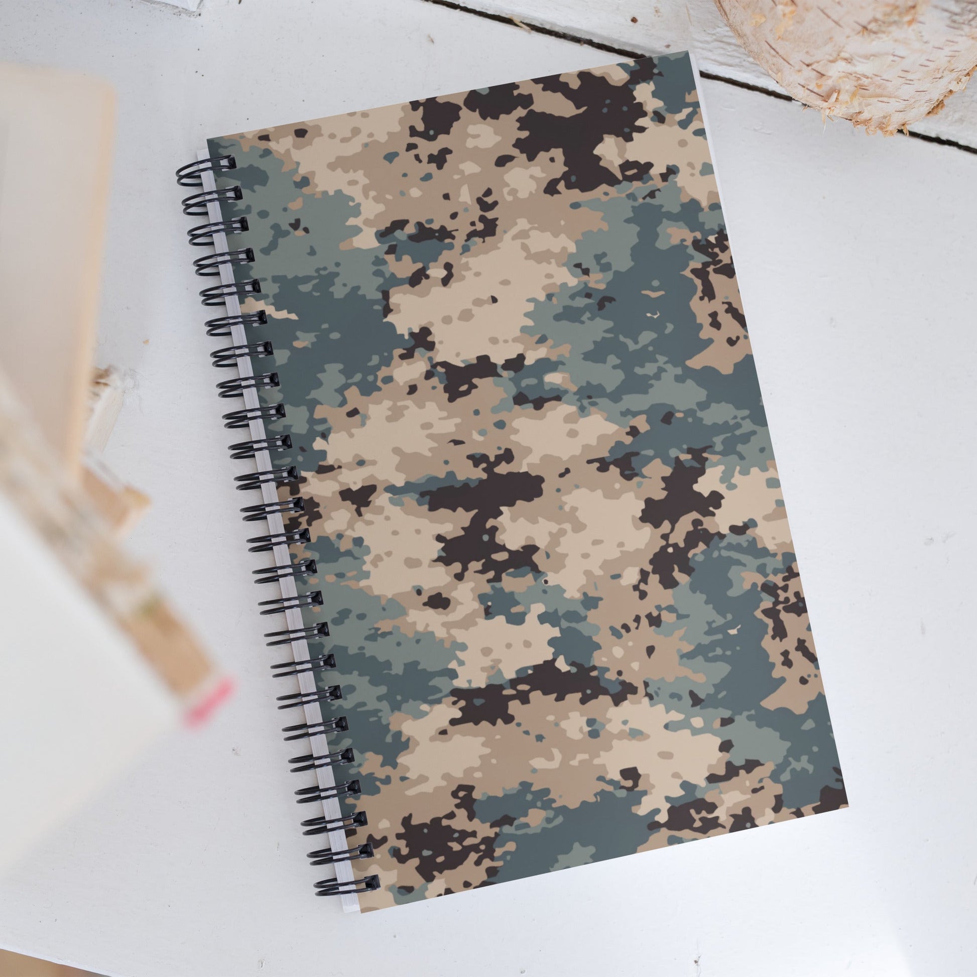 Azerbaijan M2024 CAMO Spiral Notebook