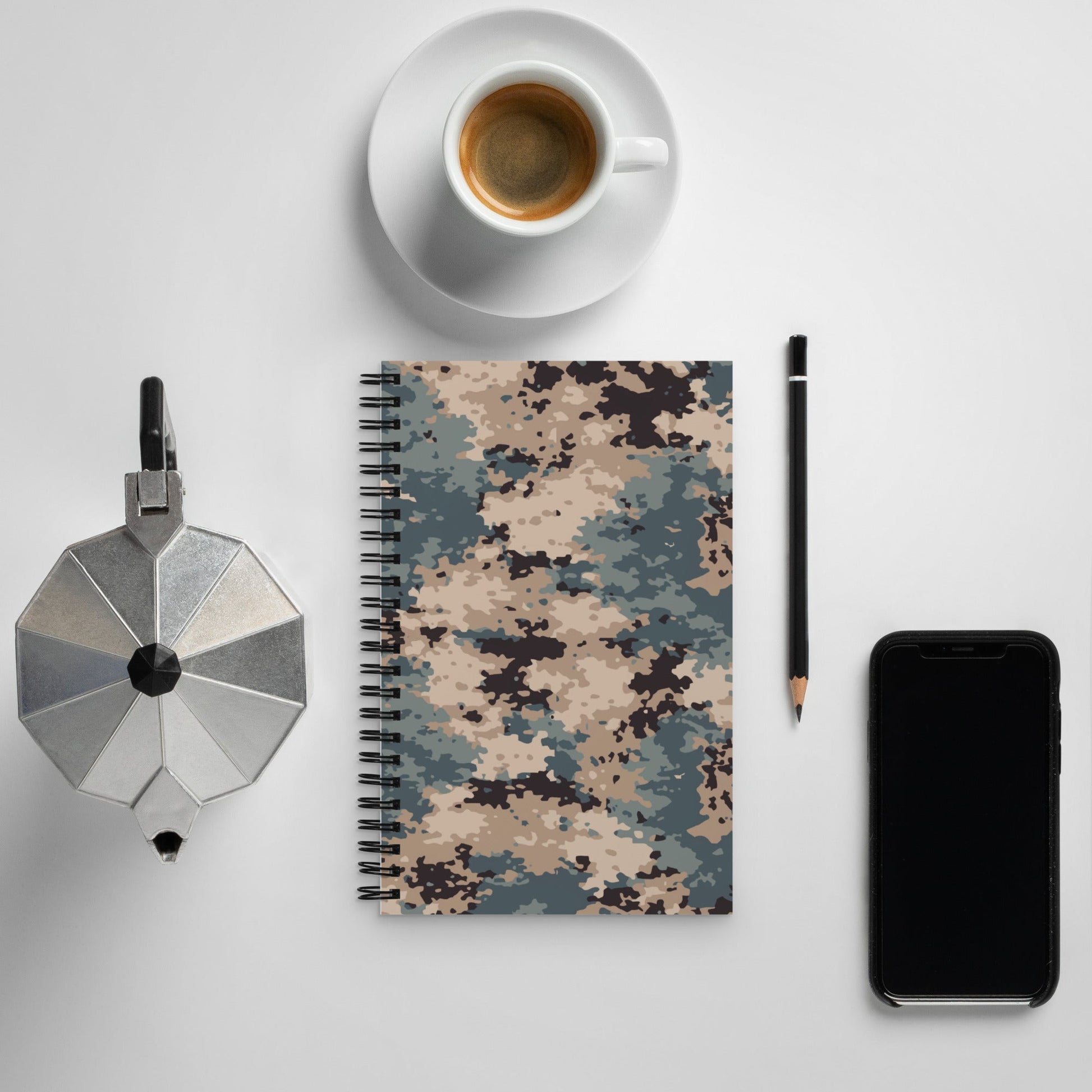 Azerbaijan M2024 CAMO Spiral Notebook