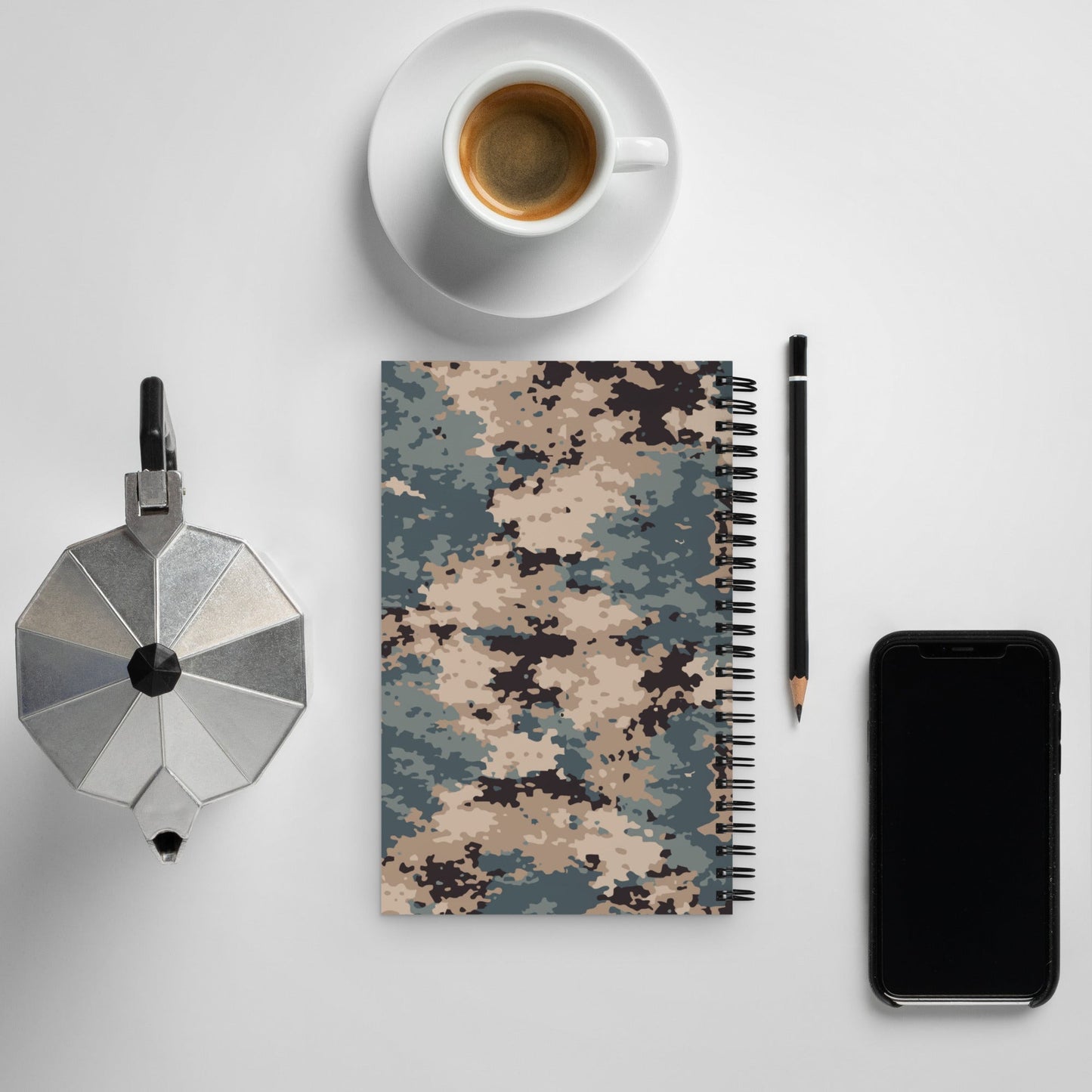 Azerbaijan M2024 CAMO Spiral Notebook